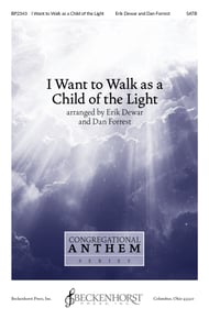 I Want to Walk as a Child of the Light SATB choral sheet music cover Thumbnail